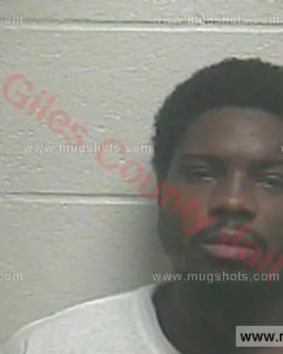 Booking photo of William Geriae Britton, Giles County, Oct 16, 2016