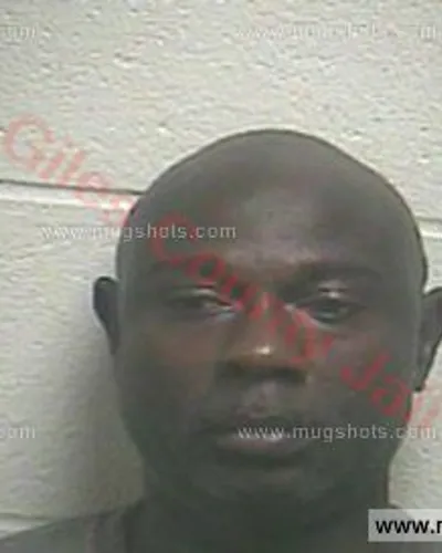 Booking photo of Thomas Wayne Bush, Giles County, Jul 14, 2016