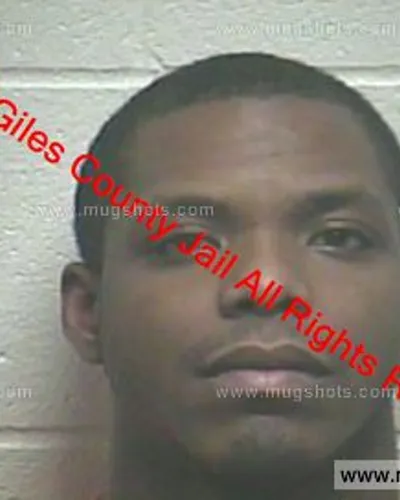 Booking photo of Marcellus Ross, Giles County, Mar 21, 2020