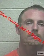 Booking photo of Robert Grant Messer, Giles County, Feb 27, 2020