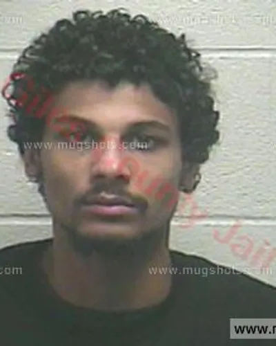 Booking photo of Calvin Marcoo Lindsey, Giles County, Aug 24, 2017