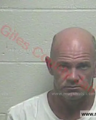 Booking photo of MALCOLM SLADE EDWARDS Jr., Giles County, Jan 25, 2018