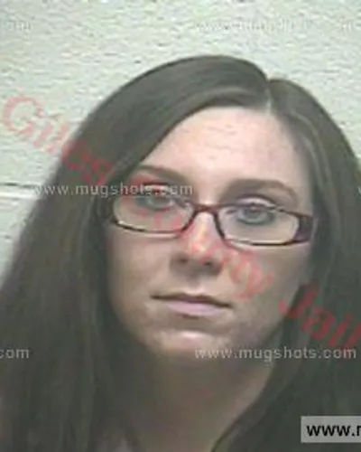 Booking photo of Courtney Nicole Burchell, Giles County, Apr 21, 2016