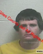 Booking photo of Chazton Joey Joiner, Giles County, Nov 19, 2019