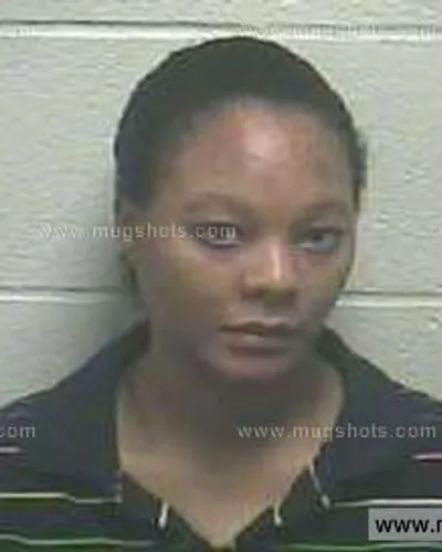 Booking photo of Lacrecia Massey, Giles County, Jan 9, 2014