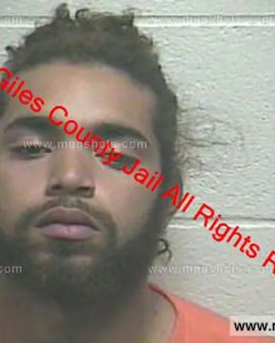 Booking photo of Joseph Glenn Johnson, Giles County, Apr 2, 2019