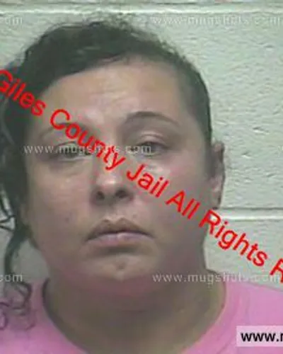 Booking photo of Danelle Coleman, Giles County, Dec 25, 2018
