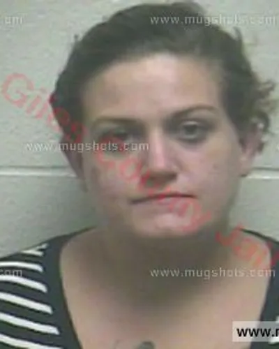 Booking photo of Summer Pylant, Giles County, Aug 3, 2017