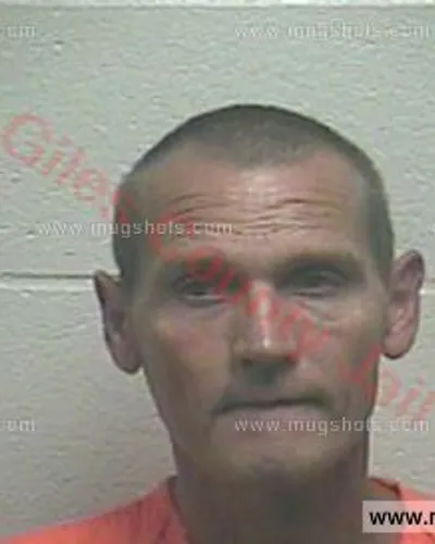 Booking photo of Danny Ray Judkins, Giles County, Aug 16, 2017