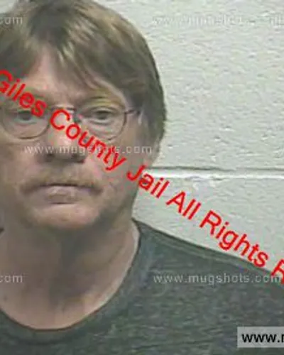 Booking photo of Robert Miller Petty, Giles County, Dec 25, 2018