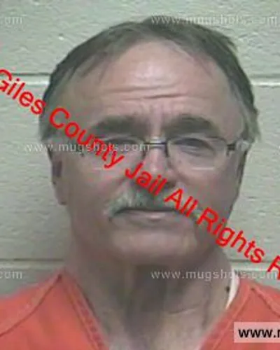 Booking photo of George Vandiver, Giles County, Feb 19, 2019