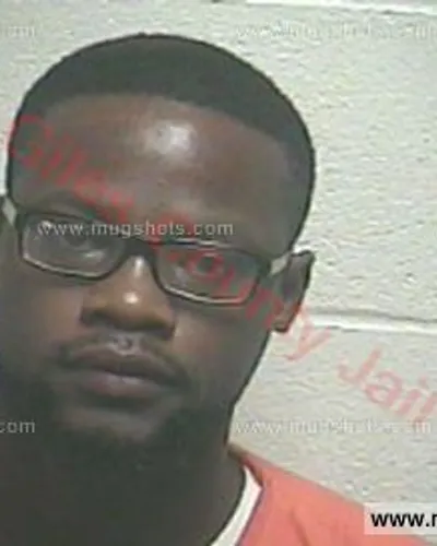 Booking photo of Adrian Tramaine Moreland, Giles County, Apr 2, 2016