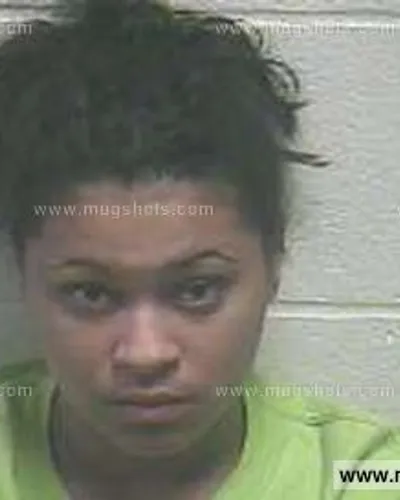 Booking photo of Tanisha Hardison, Giles County, Oct 29, 2014