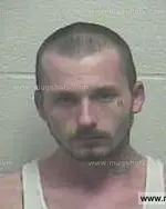 Booking photo of Derrick Lane Harwell, Giles County, Feb 23, 2015