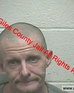 Booking photo of Benjamin Patrick Calvert, Giles County, Mar 8, 2019