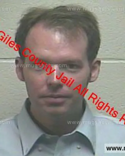 Booking photo of Andrew Odeneal, Giles County, Sep 27, 2019