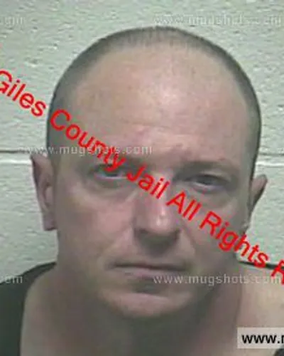 Booking photo of Howard Myers, Giles County, Apr 30, 2019