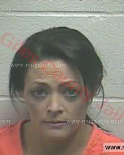Booking photo of Brandi Oneill, Giles County, Mar 4, 2018
