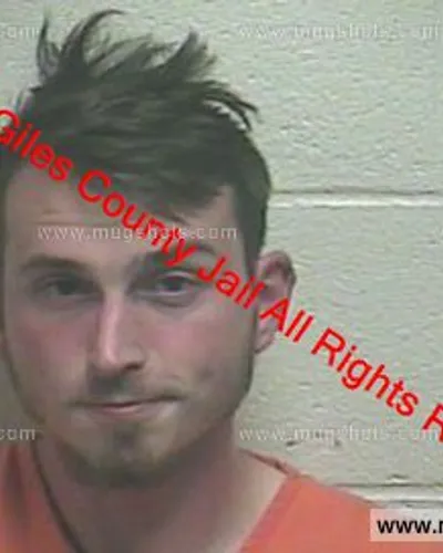 Booking photo of Zackary Ryan Shuler Stinnett, Giles County, Apr 17, 2019