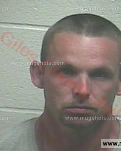 Booking photo of Larry Myers, Giles County, Apr 17, 2016