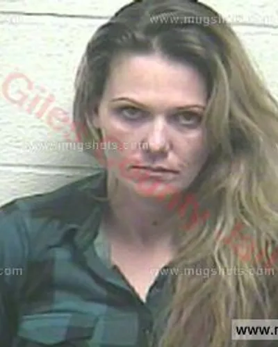 Booking photo of Crystal Gregoire, Giles County, Jan 31, 2016