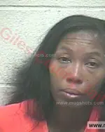 Booking photo of Keonna Chanille Tucker, Giles County, Jan 24, 2017