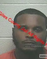 Booking photo of Cleotha Blue III, Giles County, May 14, 2019