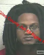 Booking photo of Antwan Keandre Nelson, Giles County, Dec 25, 2018