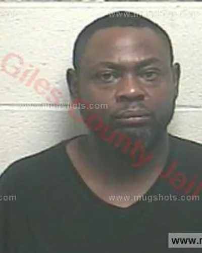 Booking photo of ANTHONY STEPHAN WRIGHT, Giles County, Jan 11, 2017