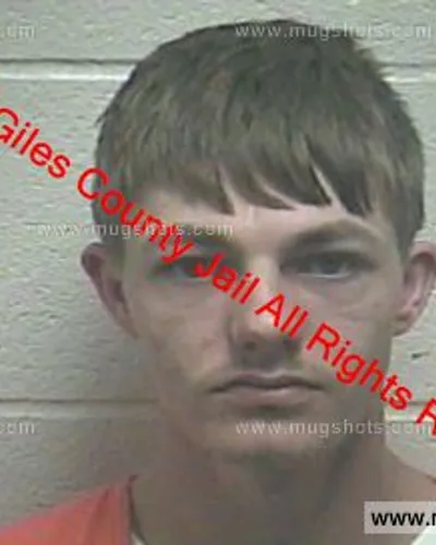 Booking photo of Wade Dobbs, Giles County, Apr 5, 2019