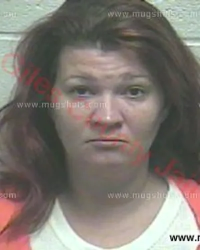 Booking photo of Rebecca Leah Koonce, Giles County, Oct 5, 2015