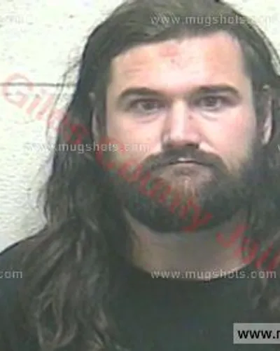 Booking photo of Blake Russell, Giles County, Mar 29, 2017