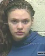 Booking photo of Ashley Rachelle Bush, Giles County, Feb 4, 2014