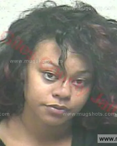 Booking photo of Ashley Brooke Coleman, Giles County, May 24, 2017