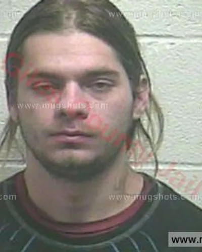 Booking photo of Travis Lowery, Giles County, Jan 17, 2018