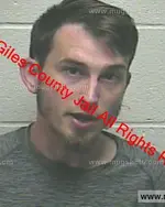 Booking photo of Zackary Ryan Shuler Stinnett, Giles County, Apr 28, 2019