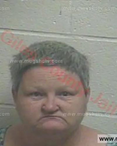 Booking photo of Elizabeth Jennette Collins, Giles County, Apr 1, 2016