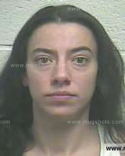 Booking photo of Leandra Franko, Giles County, Apr 2, 2013