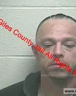 Booking photo of John Scott Bryant, Giles County, Dec 25, 2018