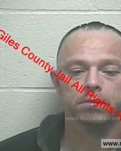 Booking photo of John Scott Bryant, Giles County, Dec 25, 2018