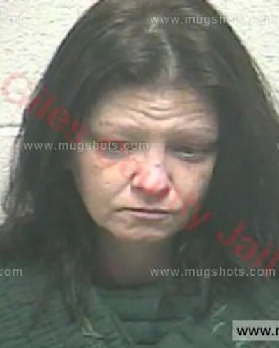 Booking photo of Briana Dale, Giles County, Nov 26, 2017