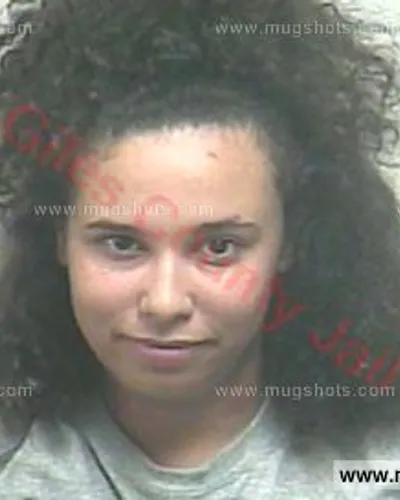 Booking photo of Victoria Amberleigh Filson, Giles County, Apr 12, 2017