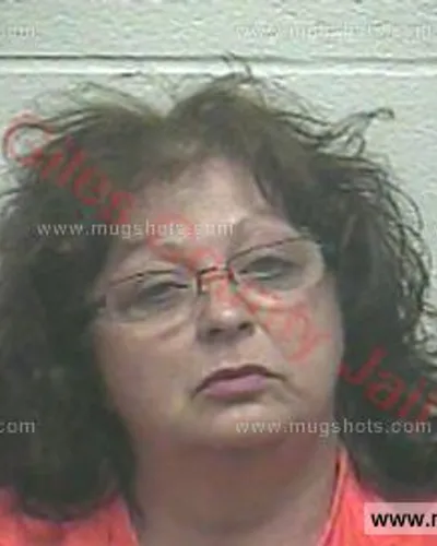 Booking photo of Cynthia Caroline Rosson, Giles County, Apr 8, 2018