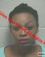 Booking photo of Quinelius Deshon Threat, Giles County, Oct 14, 2019