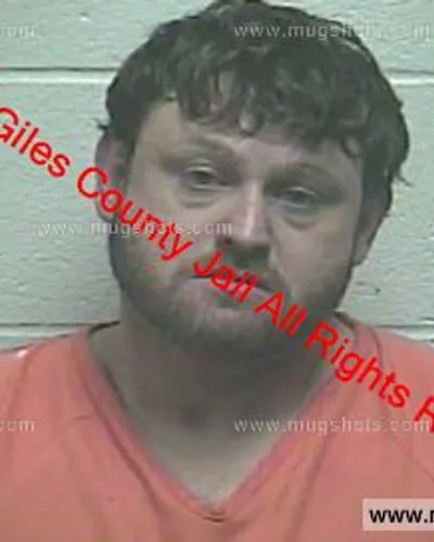 Booking photo of Jeremy Chapman, Giles County, Apr 22, 2019