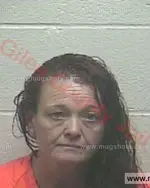 Booking photo of Barbara Ann Adams, Giles County, May 29, 2018