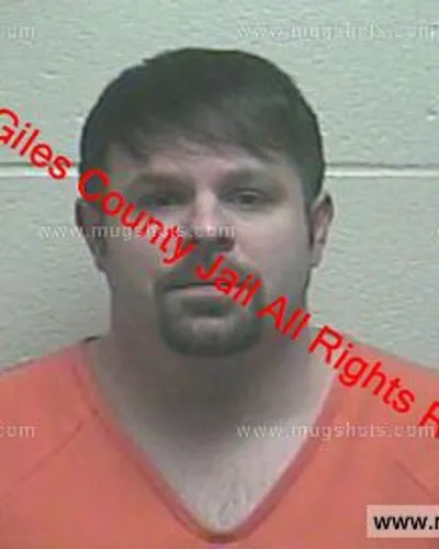 Booking photo of Steven Swanner, Giles County, Jan 1, 2020