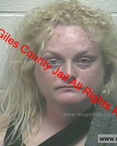 Booking photo of Rachel Berry, Giles County, Sep 30, 2019