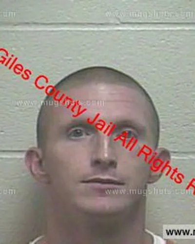 Booking photo of Gary Zane Cole, Giles County, Sep 27, 2019