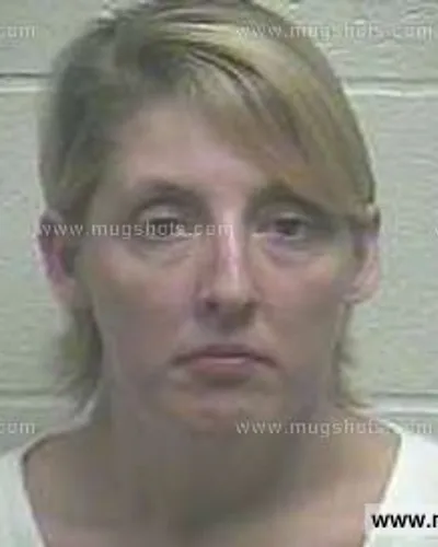 Booking photo of Melissa Miller, Giles County, Dec 12, 2013